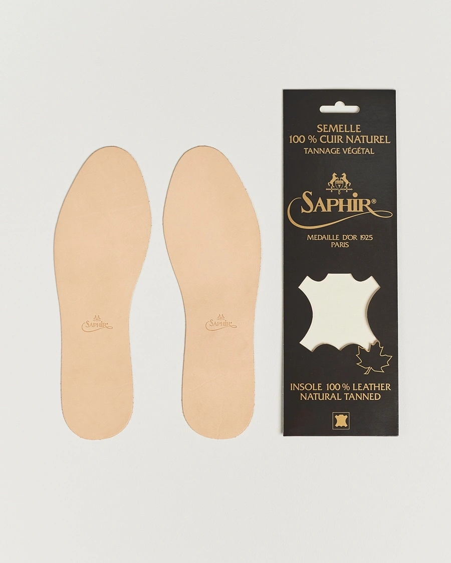 Herr | | Saphir Medaille d'Or | Round Leather Insoles