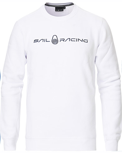 Herr |  | Sail Racing | Bowman Crew Neck Sweater White