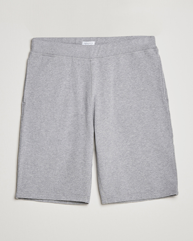 Herr |  | Sunspel | Loopback Shorts Grey Melange