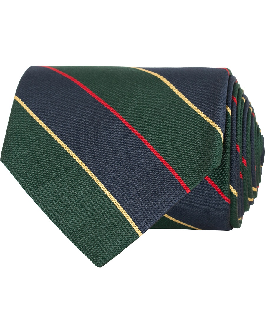 Herr | | Brooks Brothers | Striped Tie 8 cm Green