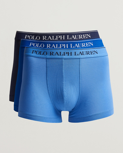 Herr | Kalsonger | Polo Ralph Lauren | 3-Pack Trunk Navy/Saphir/Bermuda
