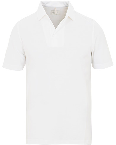 Berg&Berg Claes ll Short Sleeve Cotton Shirt Biancaneve White