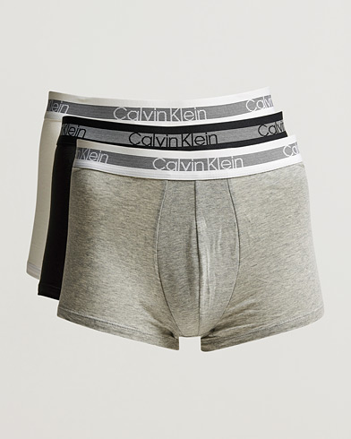 Herr | Trunks | Calvin Klein | Cooling Trunk 3-Pack Grey/Black/White