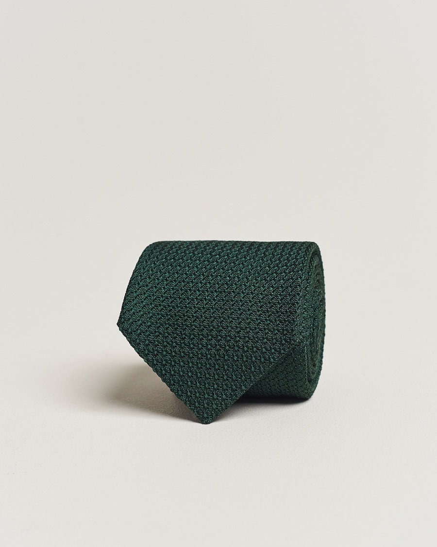 Amanda Christensen Silk Grenadine 8 cm Tie Green – Grön