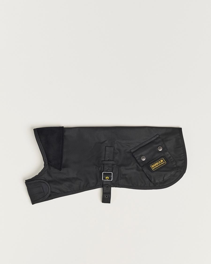 Barbour International Dog Coat Black – Svart