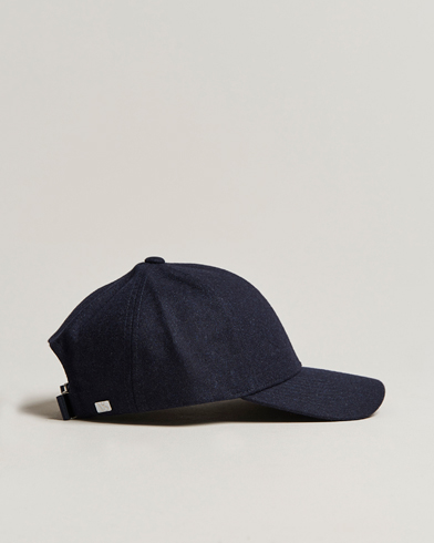 Herr | Hattar & kepsar | Varsity Headwear | Flannel Baseball Cap Dark Navy