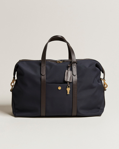 Herr | Weekendbags | Mismo | M/S Avail 48h Nylon Weekendbag Navy/Dark Brown