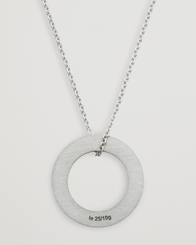 Herr | LE GRAMME | LE GRAMME | Circle Necklace Le 2.5  Sterling Silver