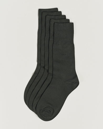 Herr |  | CDLP | 5-Pack Bamboo Socks Charcoal Grey