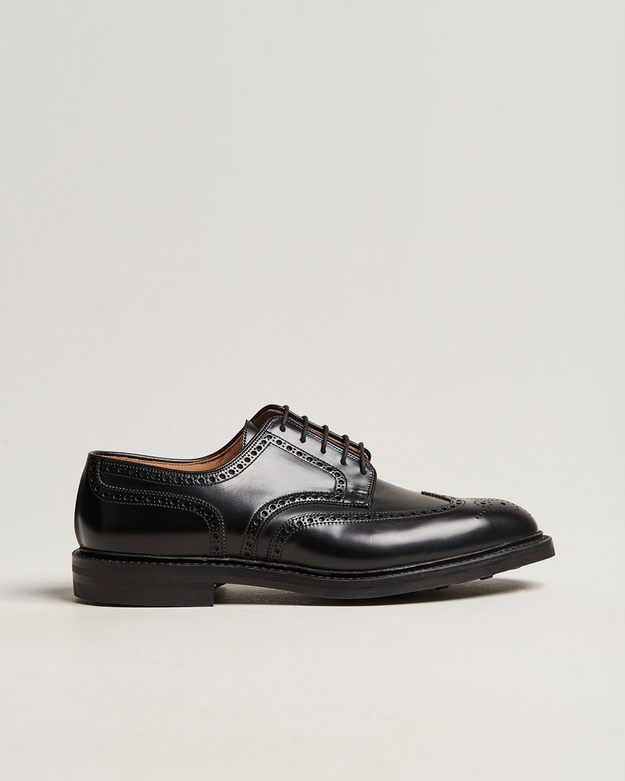 Crockett & Jones Pembroke Derbys Black Calf – Svart