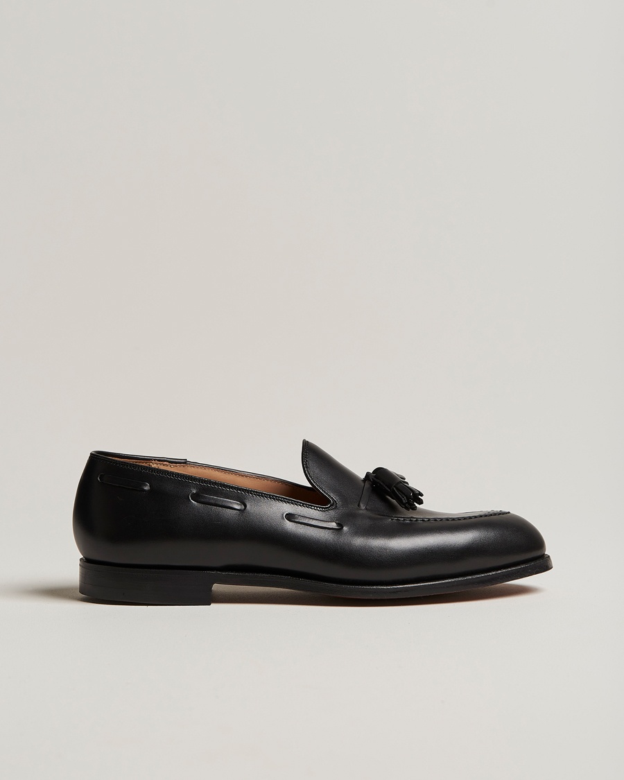  Cavendish 2 Tassel Loafer Black Calf