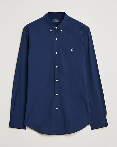 Herr | Skjortor | Polo Ralph Lauren | Slim Fit Shirt Poplin Newport Navy