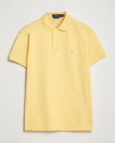 Herr | Kortärmade pikéer | Polo Ralph Lauren | Custom Slim Fit Polo Empire Yellow