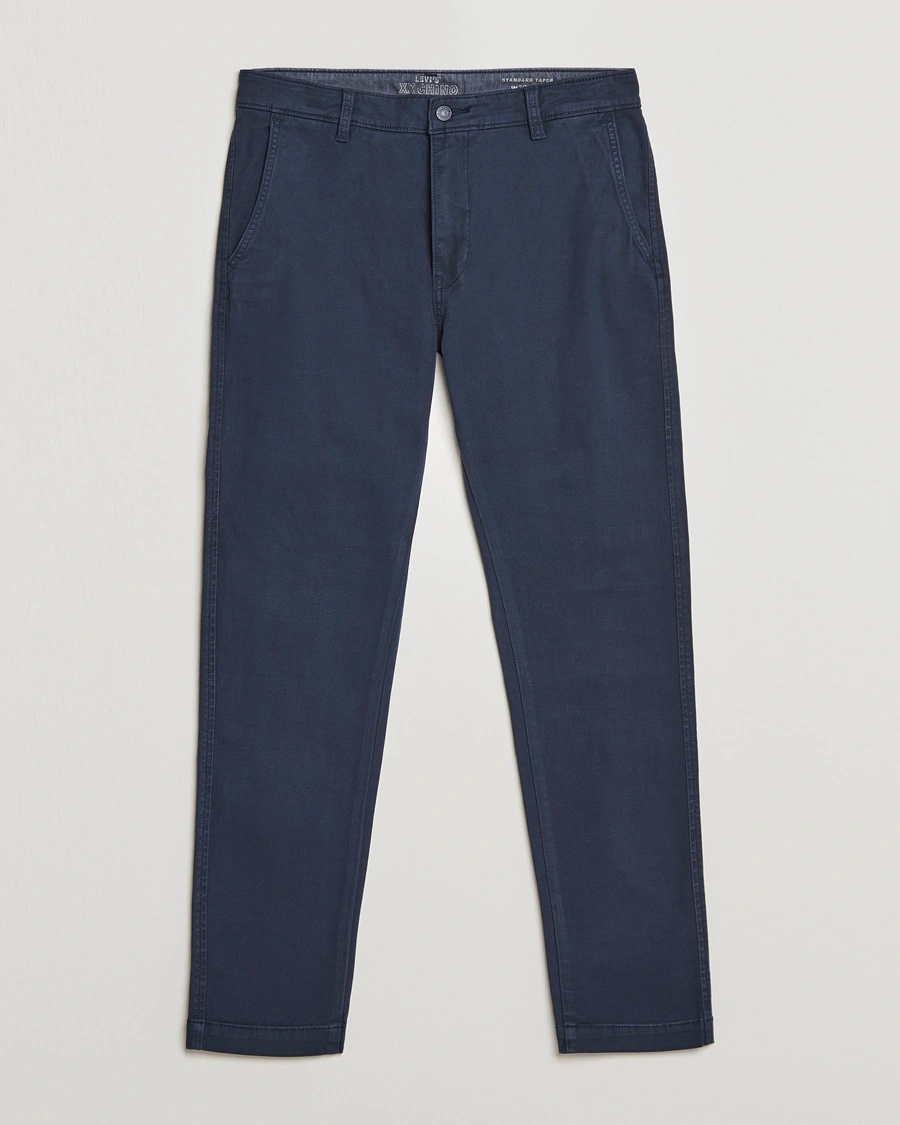Herr | Kläder | Levi's | Garment Dyed Stretch Chino Baltic Navy