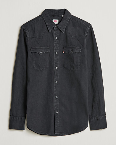 Herr | Jeansskjortor | Levi's | Barstow Western Standard Shirt Marble Black