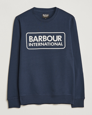 Herr | Barbour International | Barbour International | Large Logo Sweatshirt Navy