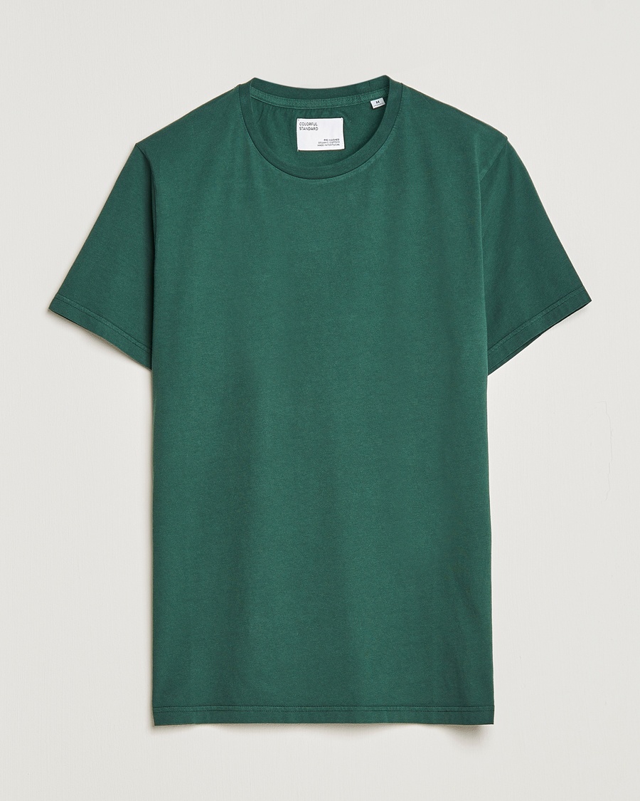 Colorful Standard Classic Organic T-Shirt Emerald Green – Grön