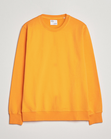 Herr | Sweatshirts | Colorful Standard | Classic Organic Crew Neck Sweat Sunny Orange