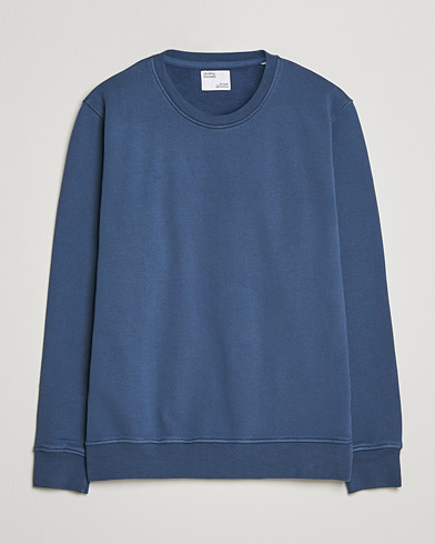 Herr | Sweatshirts | Colorful Standard | Classic Organic Crew Neck Sweat Petrol Blue