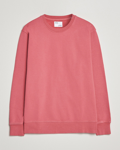 Herr | Sweatshirts | Colorful Standard | Classic Organic Crew Neck Sweat Raspberry Pink