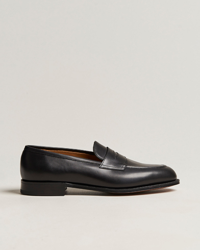 Herr | Loafers | Edward Green | Piccadilly Penny Loafer Black Calf