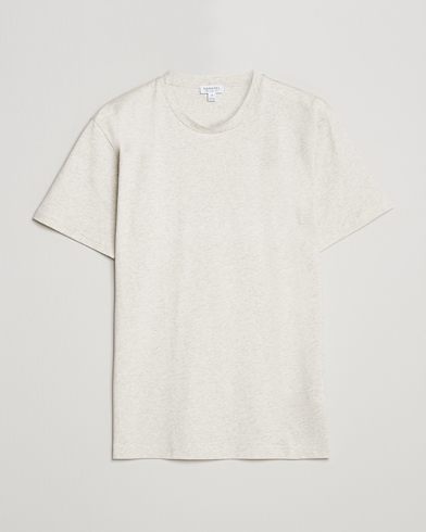 Herr | Vita t-shirts | Sunspel | Riviera Organic Tee Archive White