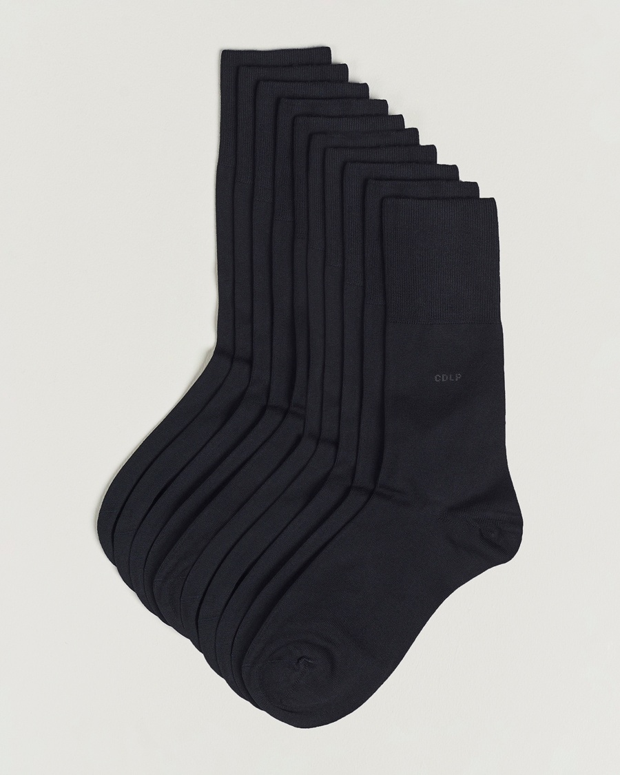 Herr | CDLP | CDLP | 10-Pack Bamboo Socks Navy Blue