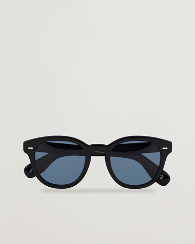 Herr | Runda solglasögon | Oliver Peoples | Cary Grant Sunglasses Black/Blue
