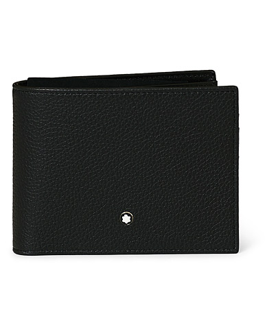 Herr | Vanlig Plånbok | Montblanc | MST Soft Grain Wallet 11cc with View Pocket Black