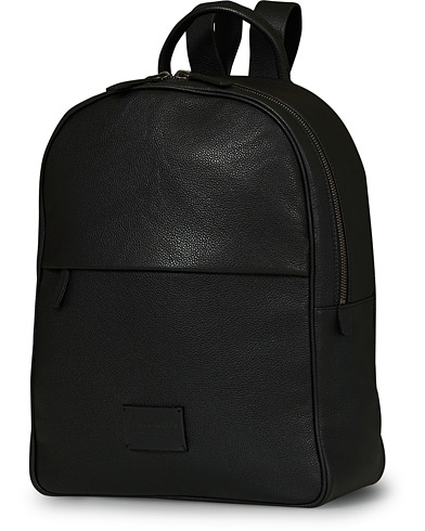 Herr | Ryggsäckar | Anderson's | Full Grain Leather Backpack Black