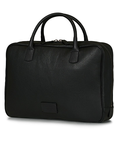 Herr | Anderson's | Anderson's | Full Grain Leather Briefcase Black