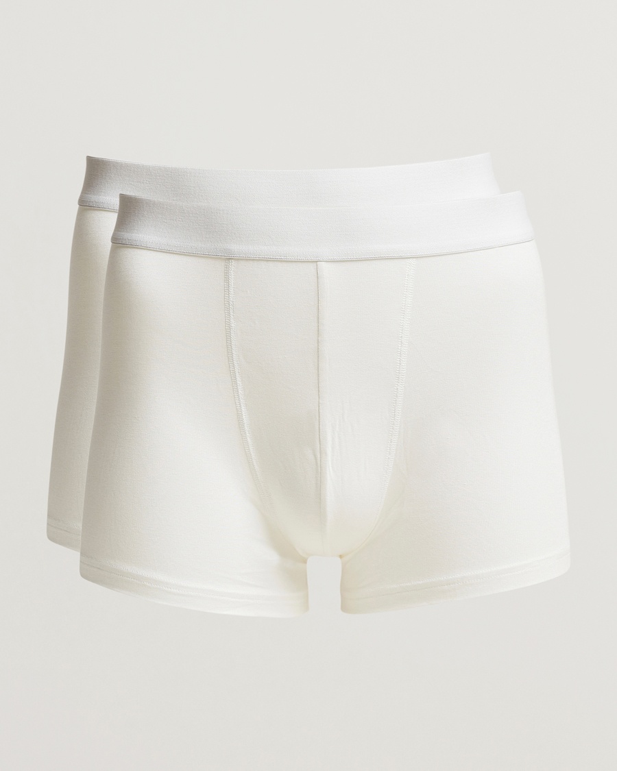 Bread & Boxers 2-Pack Boxer Breif Modal White – Vit