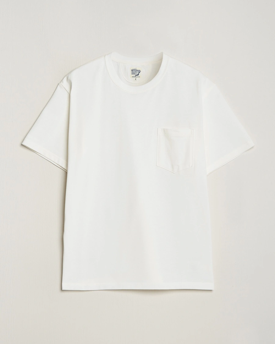 Herr | T-Shirts | orSlow | Pocket T-Shirt White