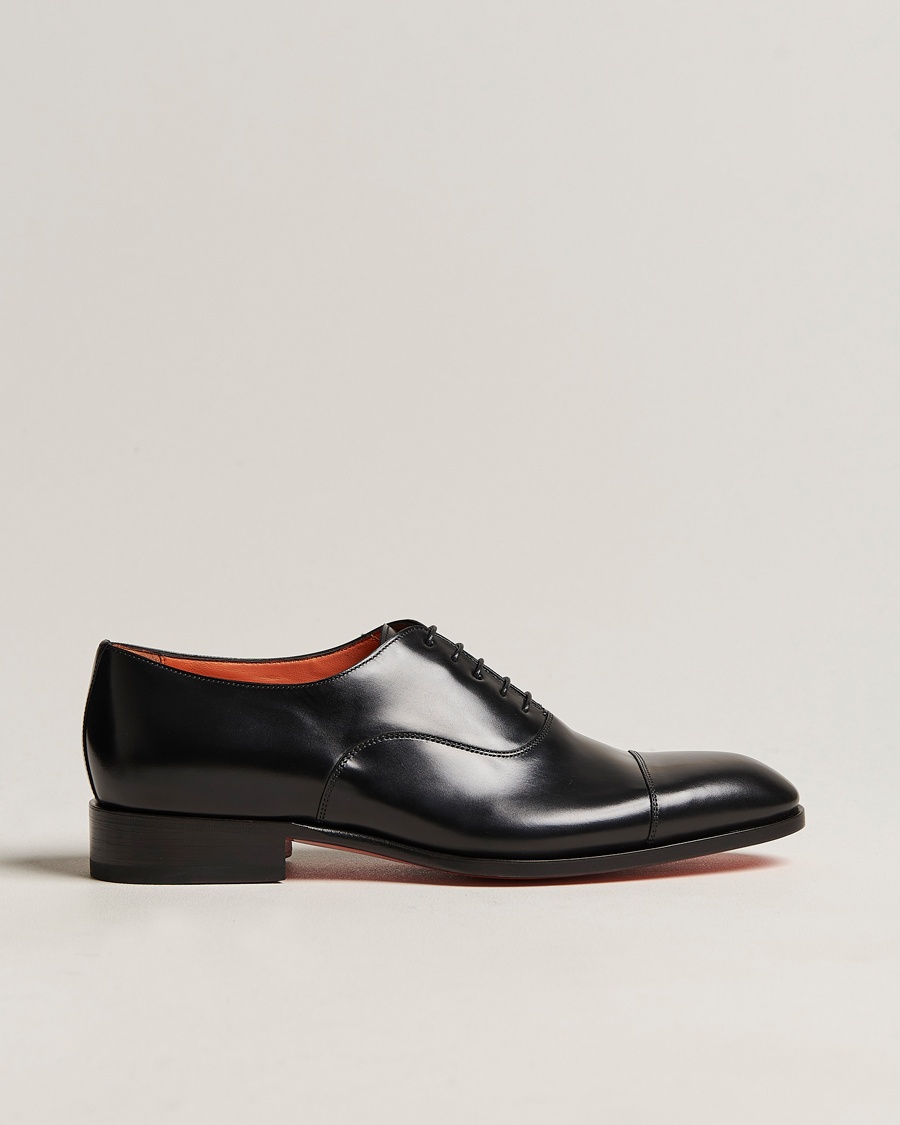 Herr | Italian Department | Santoni | Blake Oxford Black Calf