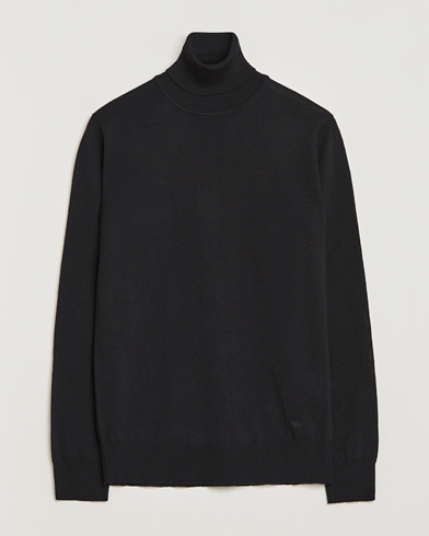 Herr | Polotröjor | Emporio Armani | Knitted Merio Polo Black