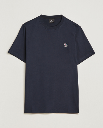 Herr | Kortärmade t-shirts | PS Paul Smith | Organic Cotton Zebra T-Shirt Navy