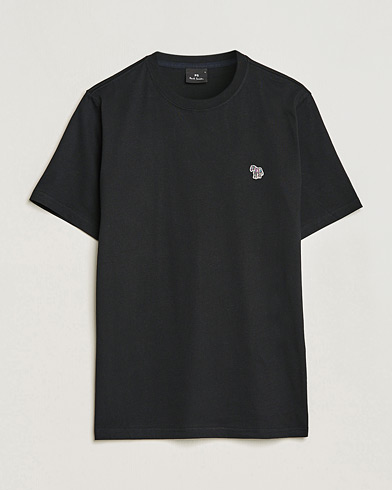 Herr | Ekologiskt | PS Paul Smith | Regular Fit Zebra T-Shirt Black