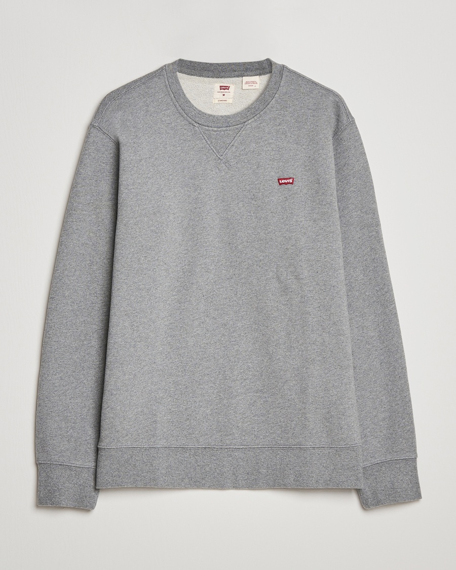 Herr | Kläder | Levi's | Original Crew Neck Sweatshirt Chisel Grey Heather