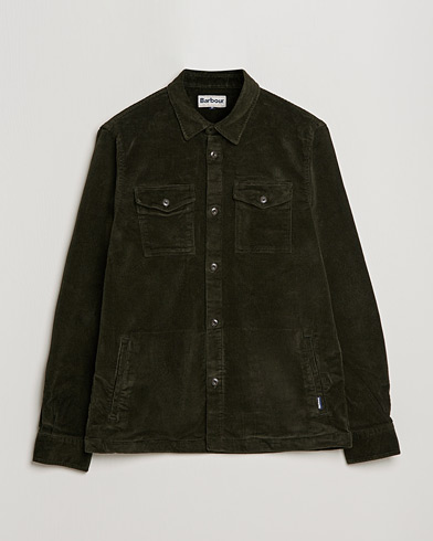 Herr | Barbour Lifestyle | Barbour Lifestyle | Corduroy Overshirt Olive
