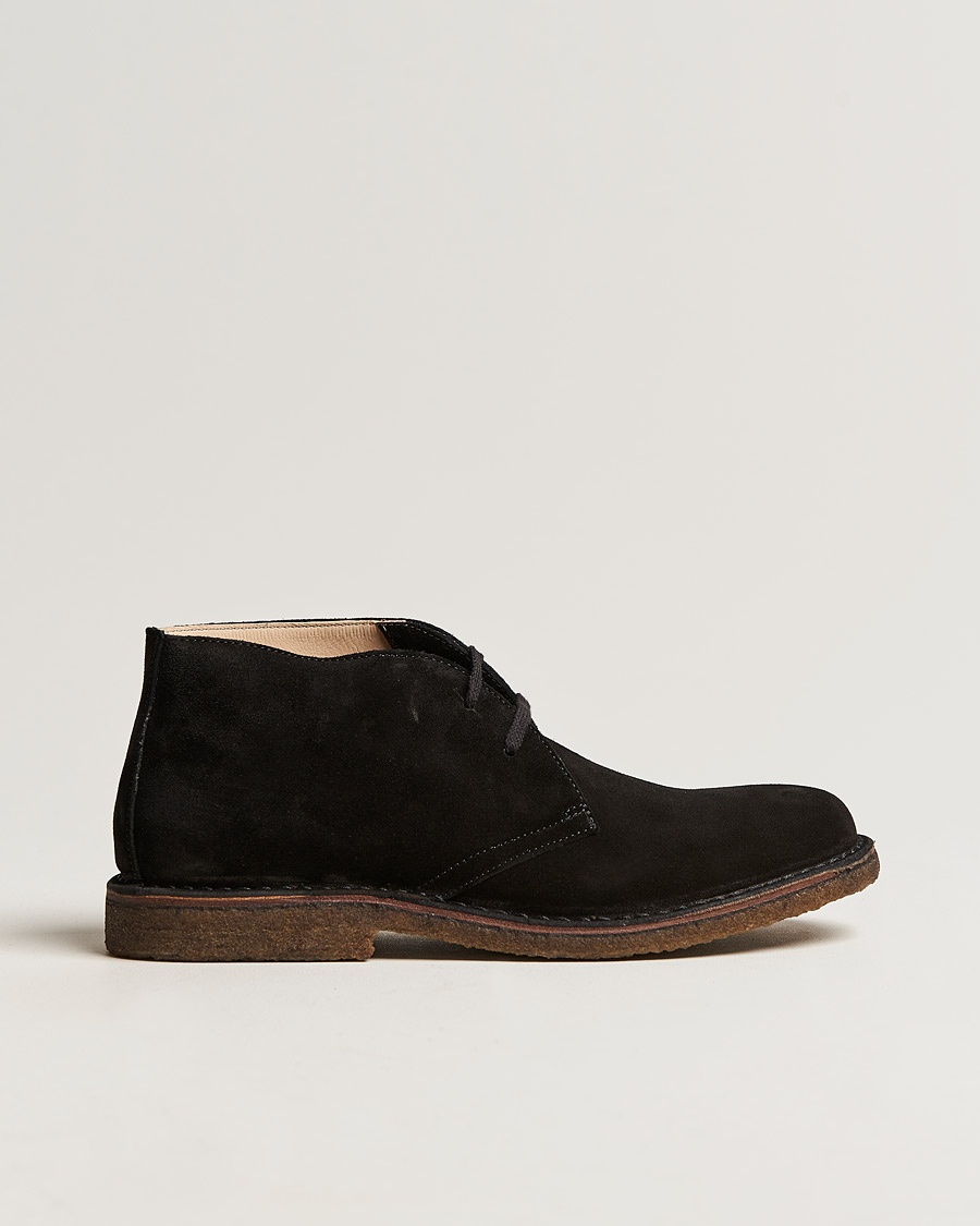 Astorflex Greenflex Desert Boot Black Suede – Svart