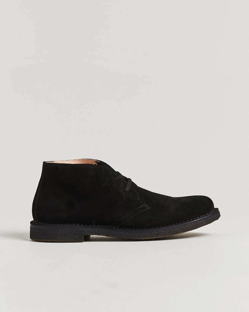 Astorflex Greenflex Desert Boot Black Suede – Svart