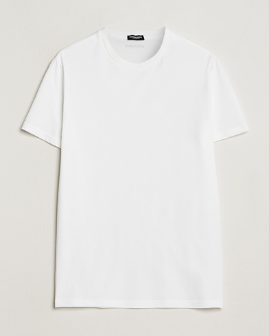 Herr | Luxury Brands | Dsquared2 | 2-Pack Cotton Stretch Crew Neck Tee White