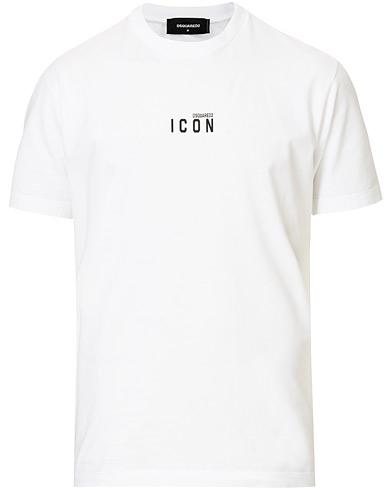T-Shirt |  Icon Small Logo Tee White