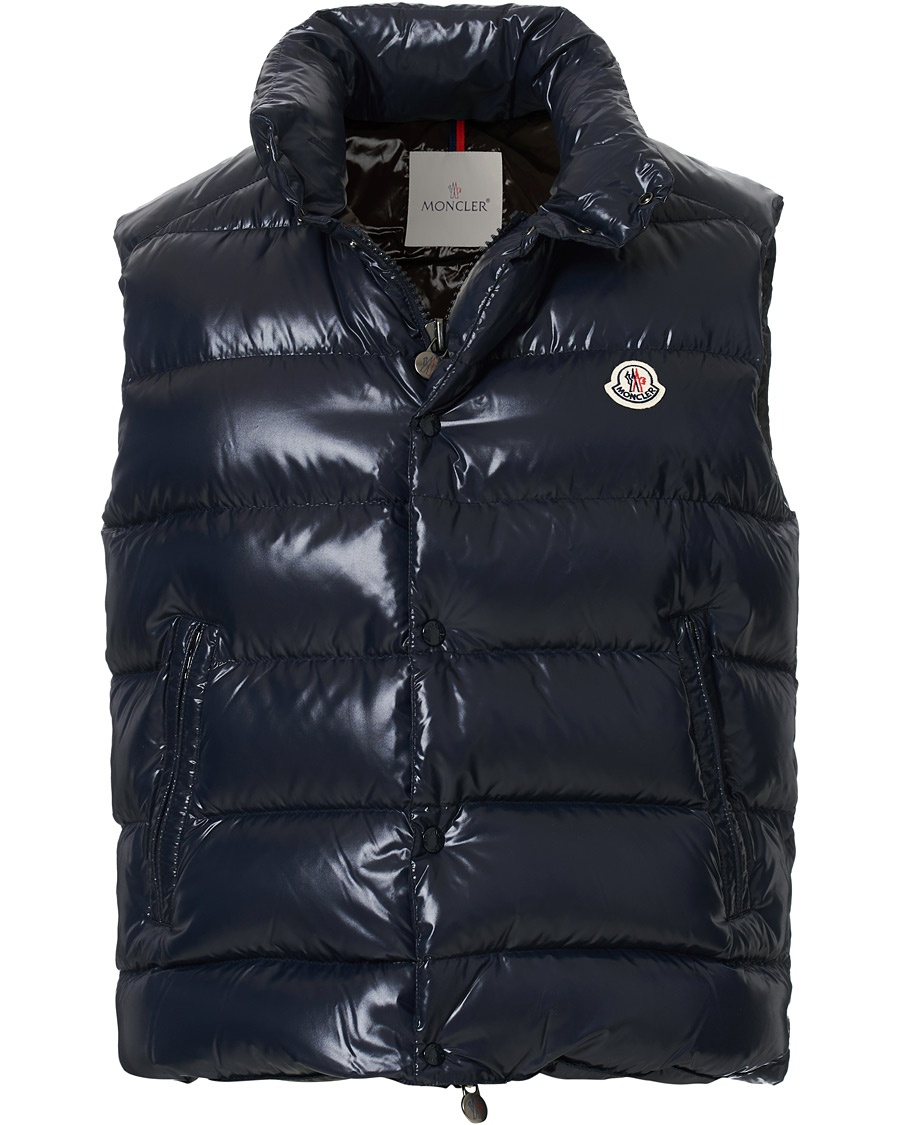 Moncler Tib Down Gilet Navy