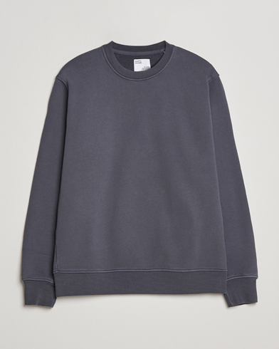 Herr | Sweatshirts | Colorful Standard | Classic Organic Crew Neck Sweat Lava Grey