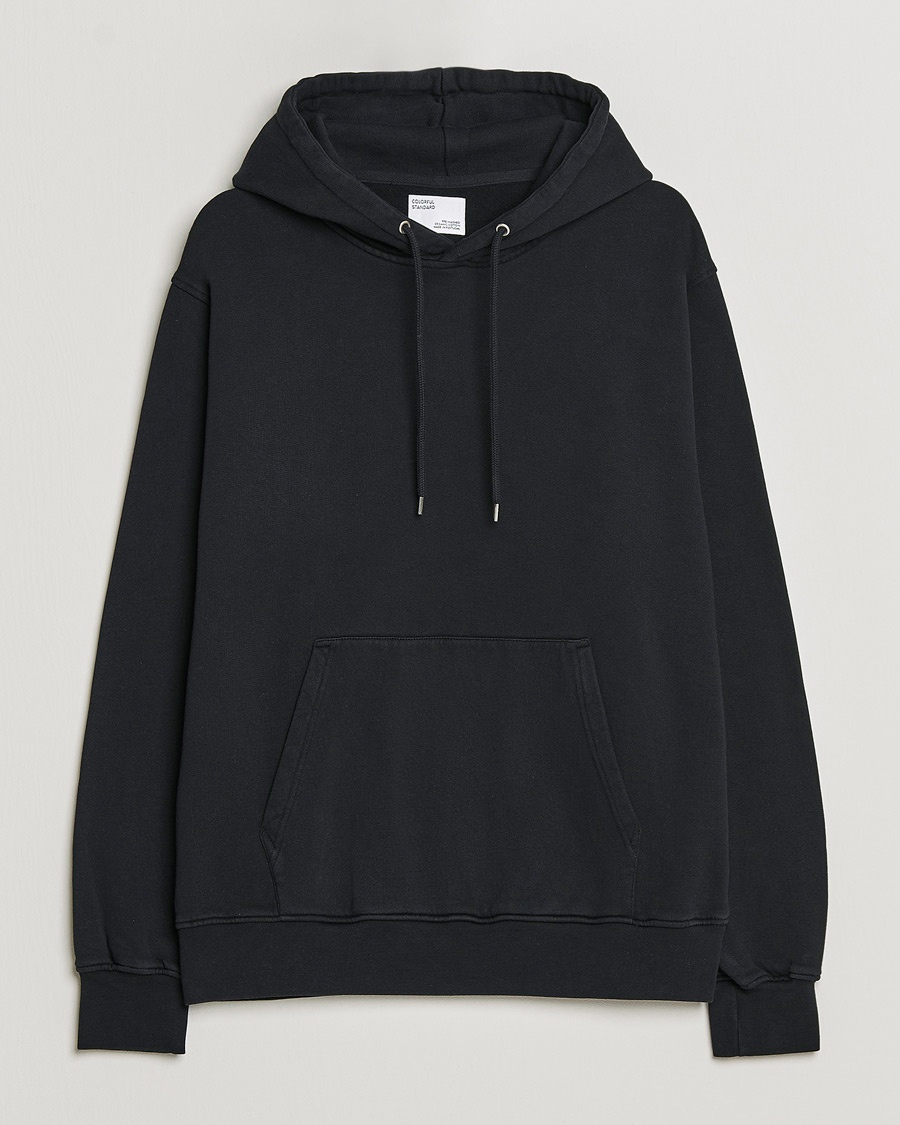 Herr | Huvtröjor | Colorful Standard | Classic Organic Hood Deep Black