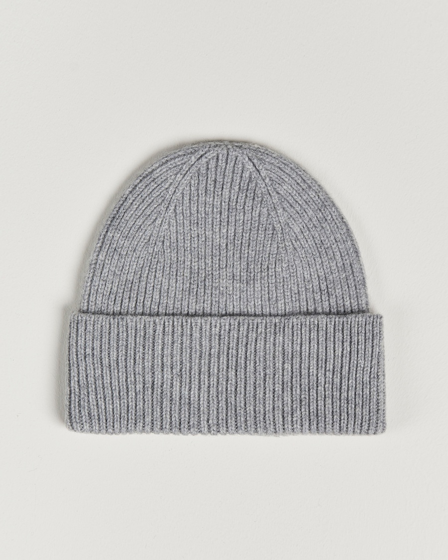 Colorful Standard Merino Wool Beanie Heather Grey – Grå