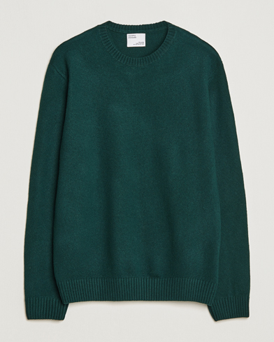 Herr |  | Colorful Standard | Classic Merino Wool Crew Neck Emerald Green