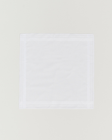 Herr |  | Amanda Christensen | Cotton Pocket Square White
