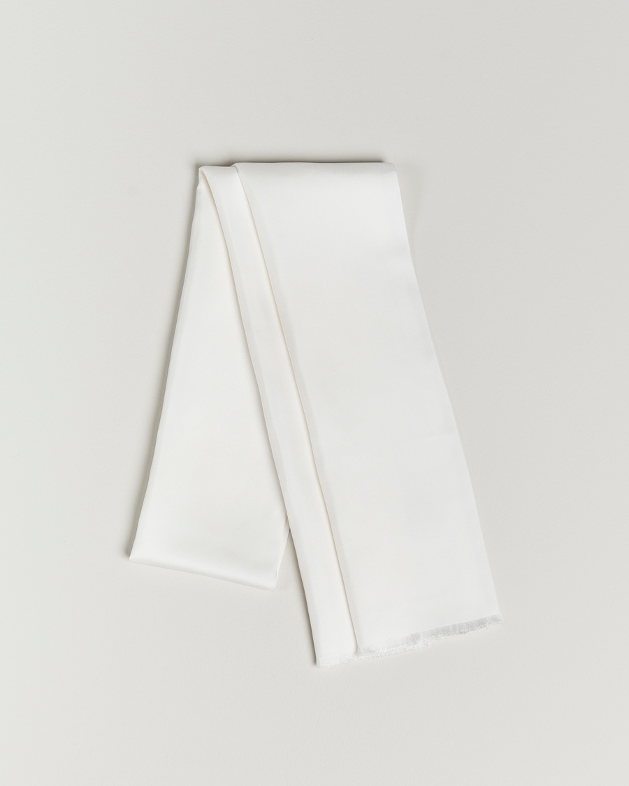 Herr | Accessoarer | Amanda Christensen | Ceremony Self Fringes Scarf White